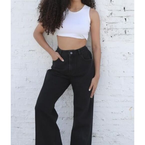 FITORY Women's Slide Sandals with Soft Cork Footbed Size 6 in brown NWT - Picture 7 of 11